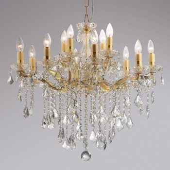 Ideal Lux csillár - FLORIAN SP12 ORO