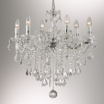 Ideal Lux csillár - FLORIAN SP6 CROMO