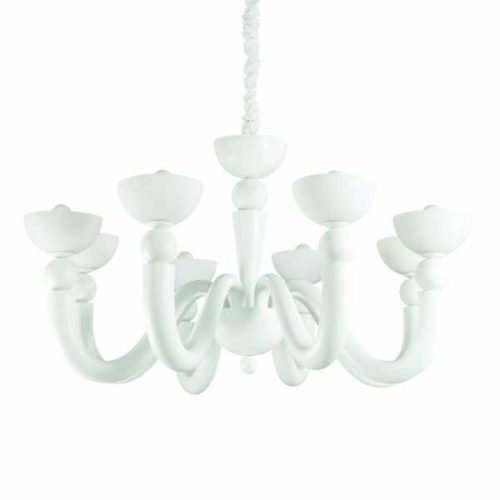 Ideal Lux BON BON SP8 BIANCO csillár - 094007