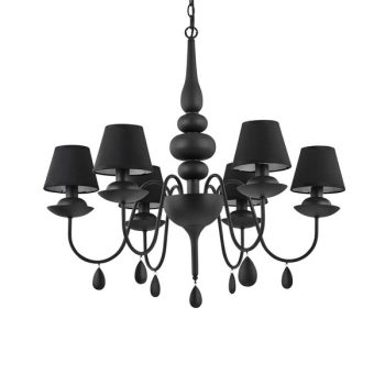 Ideal Lux csillár - BLANCHE SP6 NERO