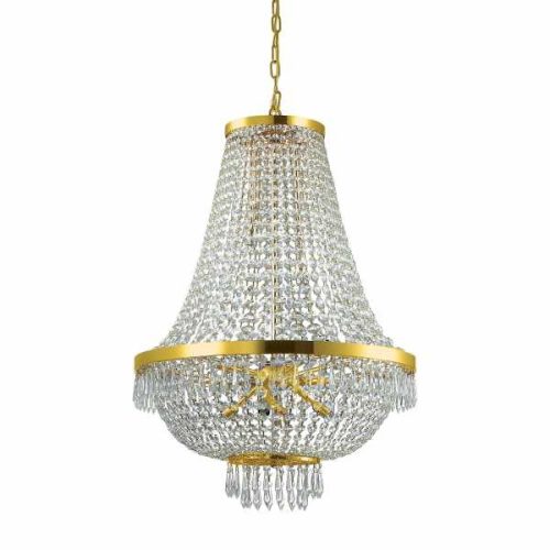 Ideal Lux CAESAR SP12 ORO csillár - 114743
