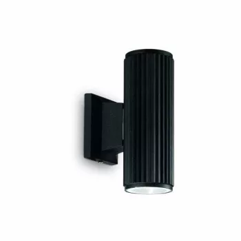 Ideal Lux BASE AP2 NERO kültéri fali lámpa - 129433