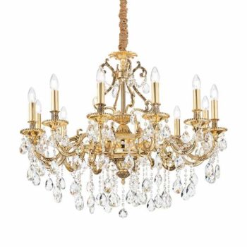 Ideal Lux GIOCONDA SP12 ORO csillár - 164960