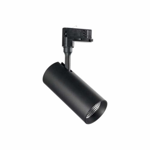 Ideal Lux SMILE 20W CRI90 36° 3000K NERO sínrendszeres lámpa - 189840