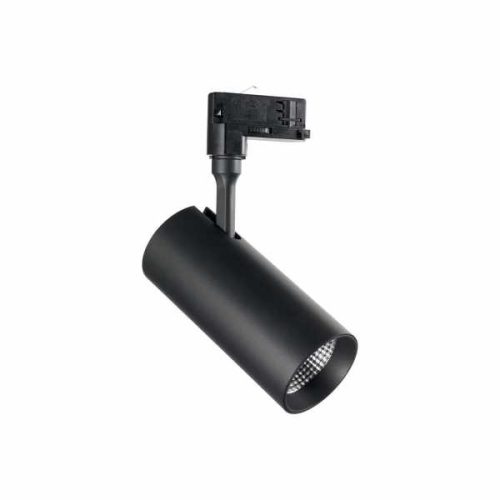 Ideal Lux SMILE 20W CRI90 45° 3000K NERO sínrendszeres lámpa - 190044