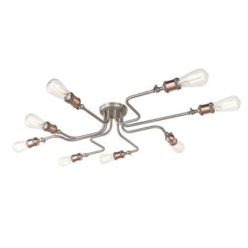 Endon Hal 8lt semi flush - ED-81610