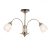 Endon Petal 3lt semi flush - ED-124-3AB