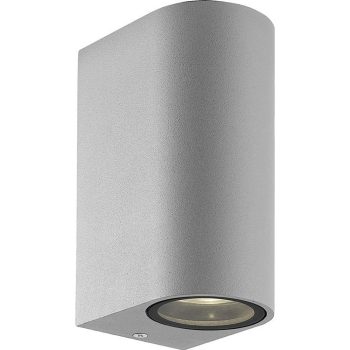 VIOKEF 2/L Wall Lamp Silver Round H:150 Tilos - VIO-4099602