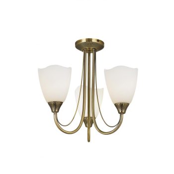 Endon Haughton 3lt semi flush - ED-601-3AN
