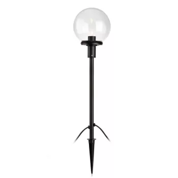   Markslöjd GARDEN 24 Słupek Kula 60cm Czarny/Przezr. - MS-107283