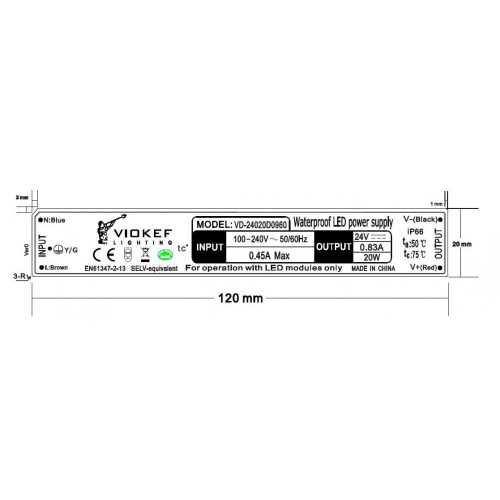 VIOKEF Driver 20W 24W - VIO-4182200