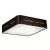 VIOKEF Ceiling Lamp Wenge 380x380 Terry - VIO-4104301