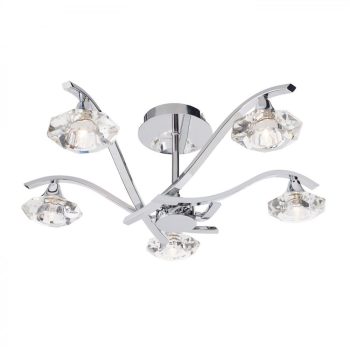 Endon Langella 5lt semi flush - ED-LANGELLA-5CH