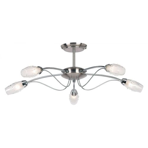 Endon Mercury 5lt semi flush - ED-9009-5SC