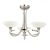 Endon Cagney 3lt semi flush - ED-CAGNEY-3SC