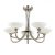 Endon Cagney 5lt semi flush - ED-CAGNEY-5SC