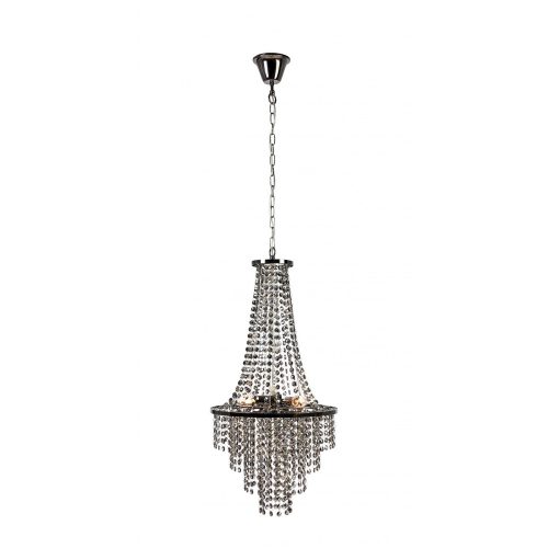 Markslöjd ALLINGTON Chandelier 3L Black/Black Chrome - MS-108124