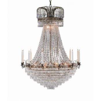 Markslöjd LÄCKÖ Korona 15L Antyczny/Brilliant - MS-100667