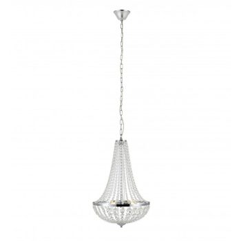 Markslöjd GRÄNSÖ Chandelier 3L Chrome/MC IP44 - MS-107551