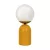 VIOKEF Table Lamp Yellow Erietta - VIO-4296202