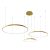 VIOKEF Suspended Light Gold Maximos