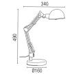 Faro BAOBAD íróasztali lámpa - 51909