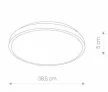 Nowodvorski Agnes Round LED vízvédett mennyezeti lámpa - 8204