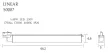 Maxlight LINEAR18W S0007 sínrendszeres lámpa
