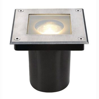   SLV (Big White) DASAR® SQUARE GU10 - 229374 , talajba építhető lámpatest