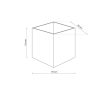 TK Lighting Cube LED kültéri fali lámpa - TK-18086