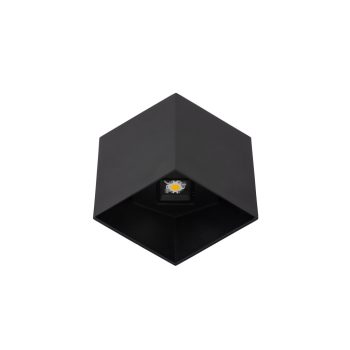  TK Lighting Cube LED kültéri fali lámpa, fekete - TK-18182