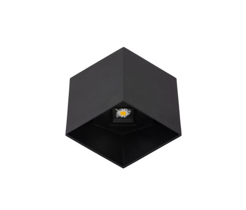 TK Lighting Cube LED kültéri fali lámpa, fekete - TK-18182